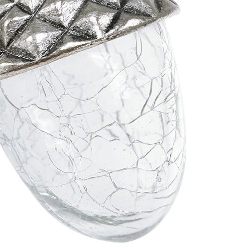 Floristik24 Décoration d'arbre glands à suspendre 5cm - 7cm L16cm
