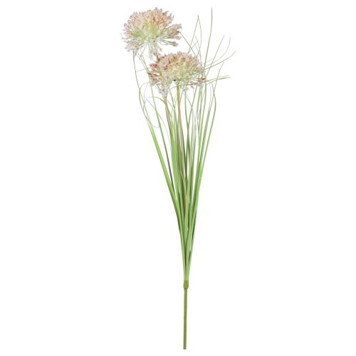 Article Fleur artificielle boule fleur allium oignon ornemental artificiel rouge vert 90cm