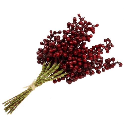 Article Cueillette à baies rouge 23cm 12 pcs