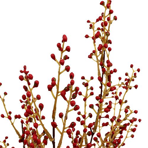 Article Branche de baies artificielles rouges 48 cm 1 p.