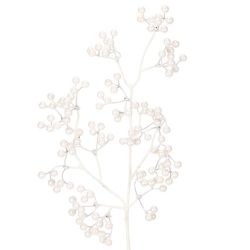 Branche décorative artificielle blanche 52 cm acheter | Floristik24.fr