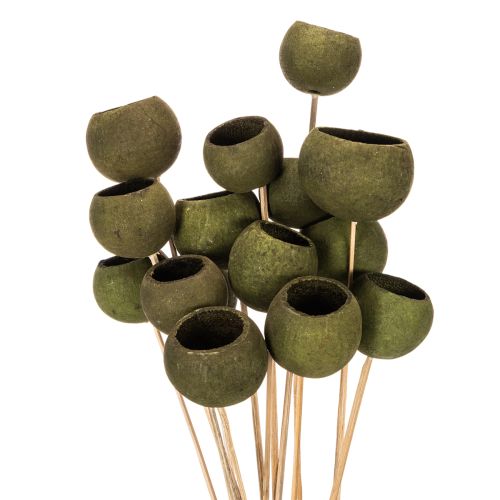 Bell Cup sur Tige Verte 5-7cm Lot de 15 acheter | Floristik24.fr