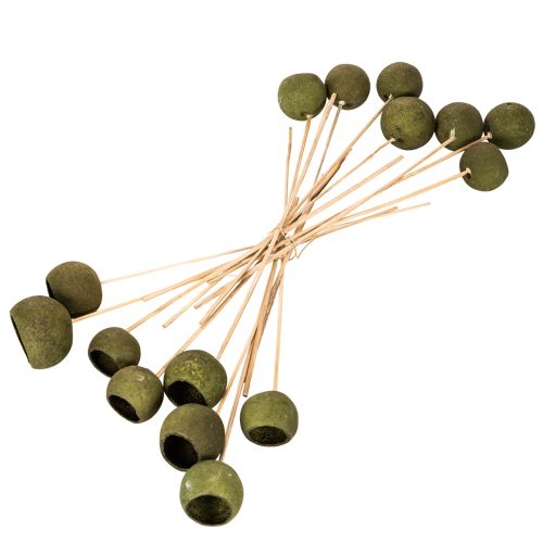 Bell Cup sur Tige Verte 5-7cm Lot de 15 | Floristik24.fr