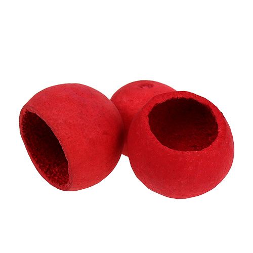 Floristik24 Coupe Cloche petite rouge 25pcs