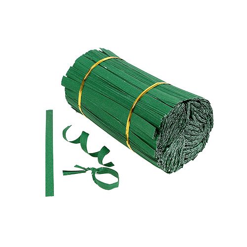 Floristik24 Bandes de reliure mini vert 2 fils 15cm 1000p