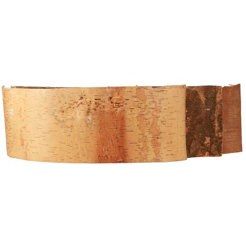 Floristik24 Bandes d'écorce décoratives en écorce de bouleau blanc naturel 48×15cm 6 pièces