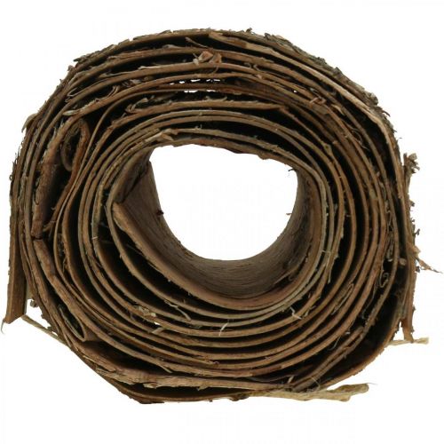 Article Rouleau d&#39;écorce de bouleau marron, écorce grise pour l&#39;artisanat 15×300cm
