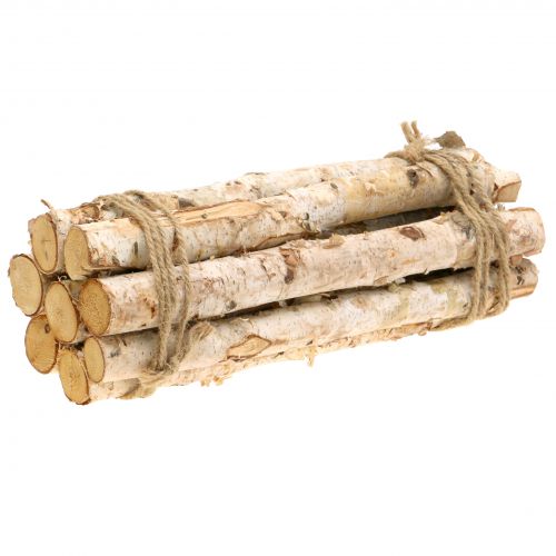 Floristik24 Branches de bouleau en paquets nature 30cm 8 pcs