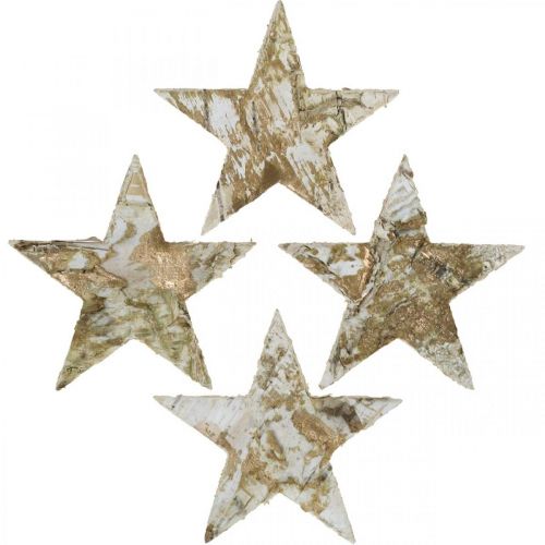 Étoile bouleau D 2,5 cm 30 pièces Étoile bouleau D 2,5 cm 30 pièces
