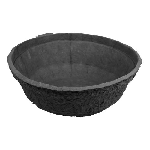 Floristik24 Bol à Plantes Oasis Noir Biolit Bol à Fleurs Noir Ø35cm