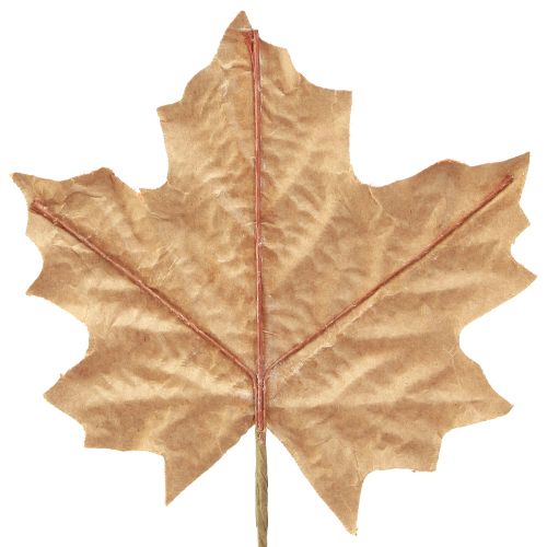 Article Bouchons décoratifs en forme de feuille d&#39;érable automnale dans des tons orange et vert vibrants 16–33 cm 6 pcs