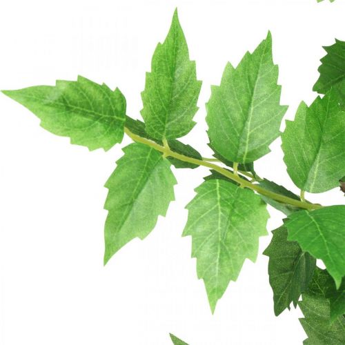Branche Déco Branche de Feuilles Artificielles Branche de Bouleau Vert 90cm
