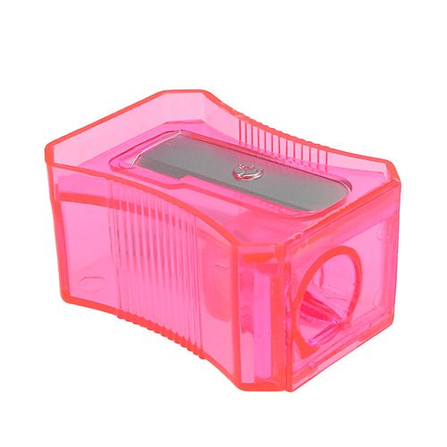 Article Taille-crayon fuchsia 6 cm