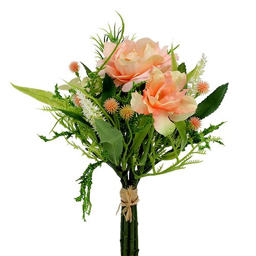 Floristik24.fr Bouquet de fleurs abricot L 20 cm - acheter pas cher en ligne