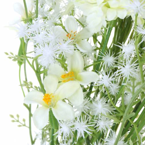 Floristik24 Bouquet d'asters blanc 47cm