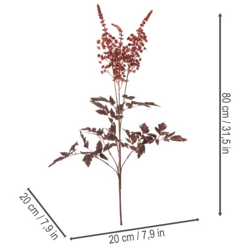 Astilbe artificielle à longue tige, splendeur 80 cm | Floristik24.fr