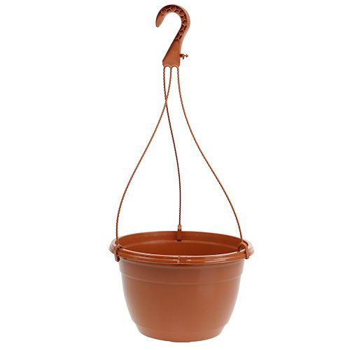 Lot de 2 pots terre cuite suspendus