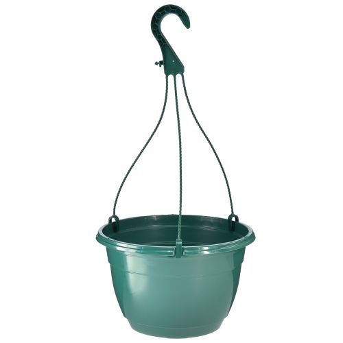 Floristik24 Panier suspendu cache-pot vert pot suspendu Ø25cm H50cm