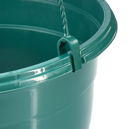 Article Panier suspendu cache-pot vert pot suspendu Ø25cm H50cm