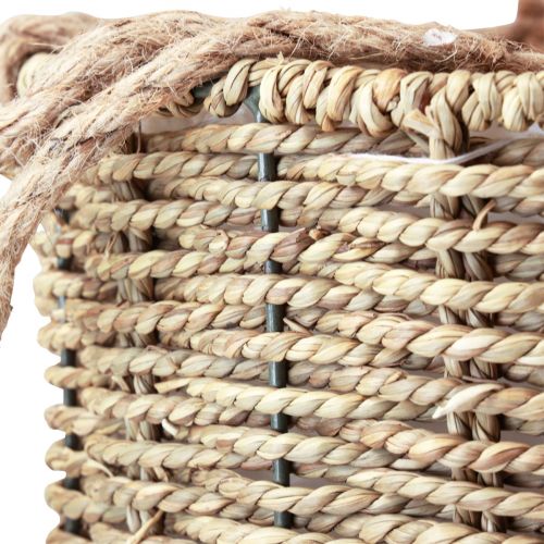 Floristik24 Jardinière suspendue panier jonc de mer Ø15/20/25cm lot de 3