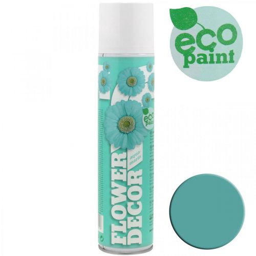 Spray floral Décor floral Bleu clair Aigue-marine Spray de couleur 400 ml