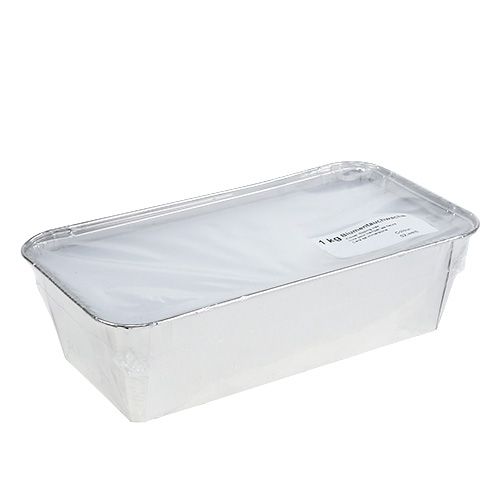 Floristik24 Cire à tremper pour fleurs 1kg blanche