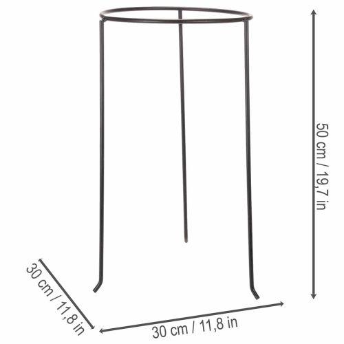 ProductNameSupport rond en métal noir pour pot de fleurs de 25 cm, hauteur 50 cm/ProductName
ProductDescription<h2>Support rond pour pot de fleurs de 25 cm : choisir un modèle surélevé</h2>
<p>Ce support rond en métal noir permet de placer un pot de fleur | Floristik24.fr