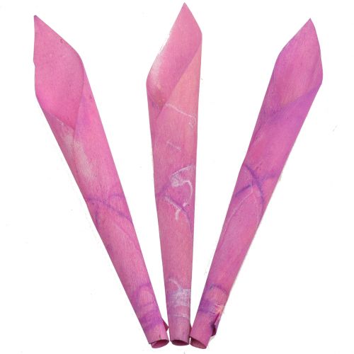 Floristik24 Entonnoir à fleurs cigare calla rose 18cm - 19cm 12 pcs