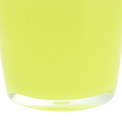 Floristik24 Cache-pot jaune Ø10cm H8.5cm