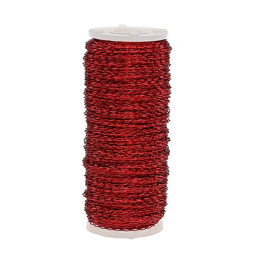 Article Fil effet bouillon Ø0.30mm 100g/140m rouge