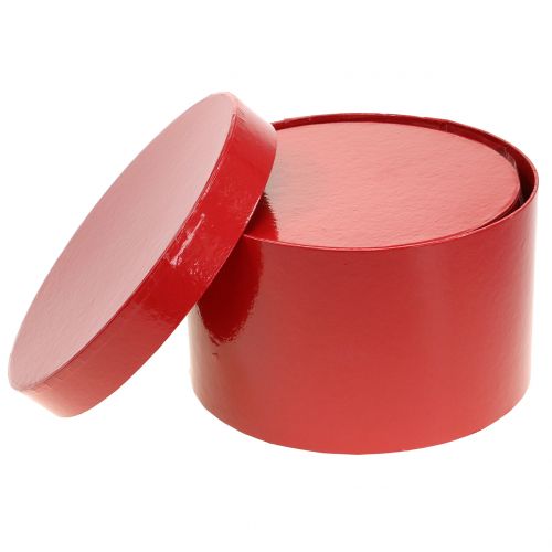 Article Jardinière rouge brillant Ø18/20cm 2 pcs