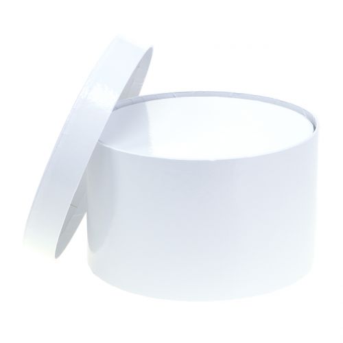 Floristik24 Jardinière blanche Ø18 / 20cm 2pcs