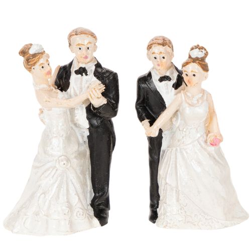 Mariée et marié 6 cm 2 pièces acheter | Floristik24.fr
