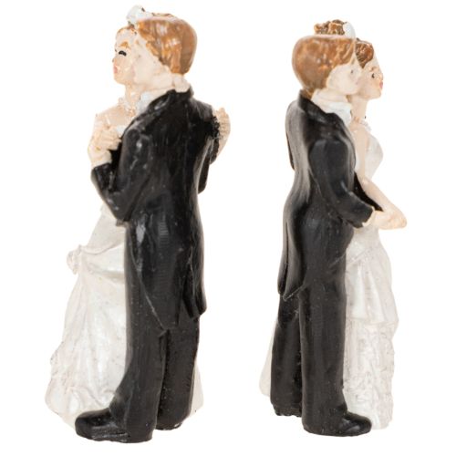 Mariée et marié 6 cm 2 pièces | Floristik24.fr