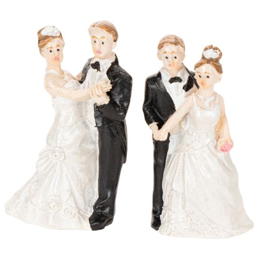 Mariée et marié 6 cm 2 pièces | Floristik24.fr