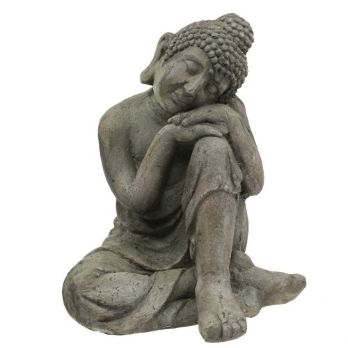 Sculpture de bouddha H. 40 cm