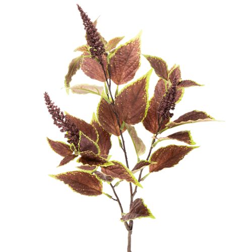 Kolistemon artificiel 20 cm avec feuilles rouges en plastique pour décoration intérieure