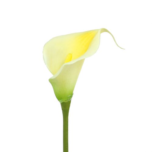 Article Calla artificielle jaune 57cm 12pcs