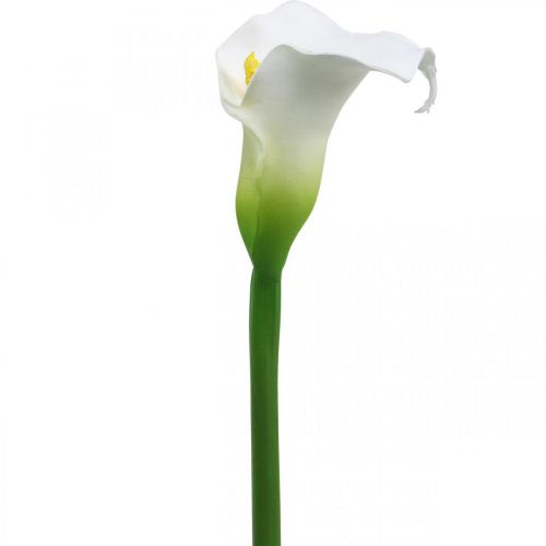 Artificielle Calla Blanc Décor De Mariage Fleur De Soie Anniversaire L72cm