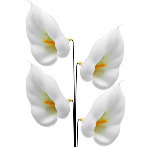 Calla moyen sur fil 50pcs