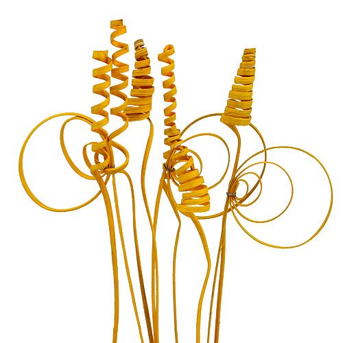 Article Assortiment de cannes mini jaune doré 75 pièces