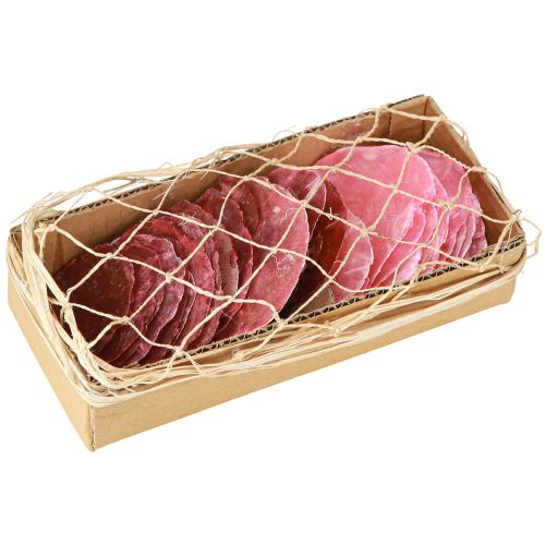 Floristik24 Coquillages déco Capiz Rose 5 cm - 8 cm Mélange 60 pièces