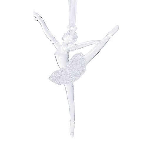 Floristik24 Décoration de sapin de noël Ballerine 10cm 12pcs