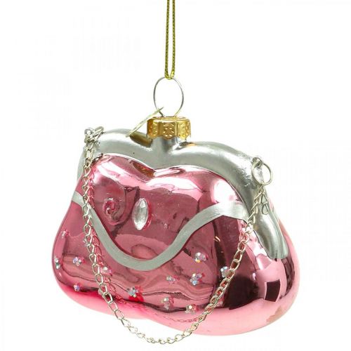 Floristik24 Décorations de sapin de Noël vernis à ongles sac à main chaussures pour femmes 3pcs