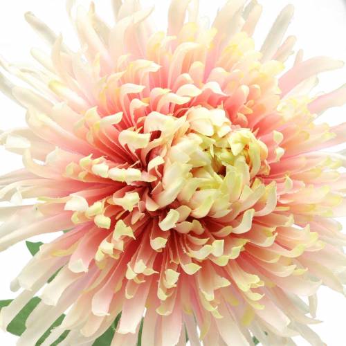 Article Branche de fleur de chrysanthème rose artificielle 64cm