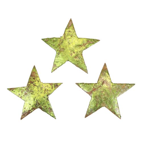 Floristik24 Décoration à disperser étoiles de Noël vert coco Ø5cm 50pcs