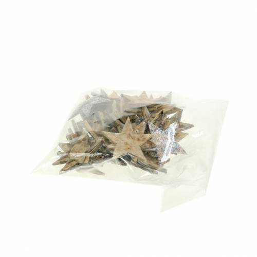 Article Étoiles de coco blanchies 5 cm 50 p.