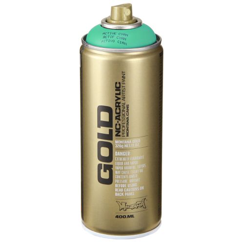 Spray de peinture turquoise fluo cyan 400 ml