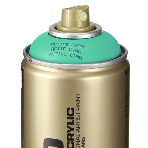 Article Spray de peinture turquoise fluo cyan 400 ml