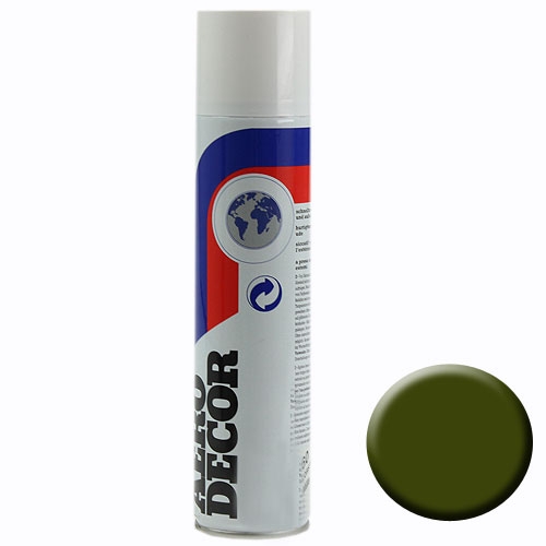 Floristik24 Color Spray Silk Matt 400ml Spray Mousse Vert Mousse